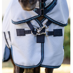Cobertura Horseware con cuello irrompible Amigo para mini Azul azur / marino / azul eléctrico Cobertura Horseware con cuello irrompible Amigo para mini Azul azur / marino / azul eléctrico