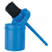 Brocha cascos con tarro T de T Azul Brocha cascos con tarro T de T Azul