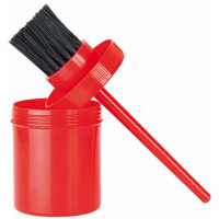 Brocha cascos con tarro T de T Azul Brocha cascos con tarro T de T Azul