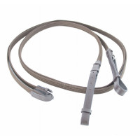 Riendas alemanas tejidas T de T Marrón oscuro Marr&amp;amp;oacute;n