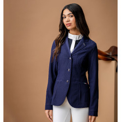 Chaqueta de concurso Horseware mujer Motion Lite Sombra de noche Azul