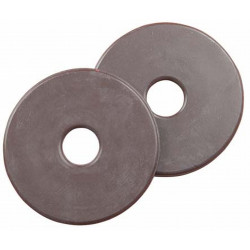 Arandelas para filete / bocado T de T Castaño Marrón