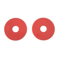 Arandelas para filete / bocado T de T Roja Rojo