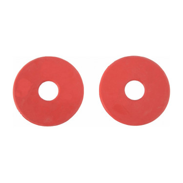 Arandelas para filete / bocado T de T Roja Rojo