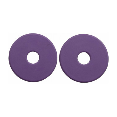 Arandelas para filete / bocado T de T Púrpura Violeta