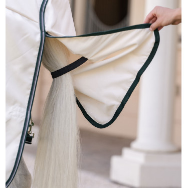 Cobertura integral Horseware Rambo Hoody XL 0g Tiza / verde cazador / plata Blanco Cobertura integral Horseware Rambo Hoody XL 0g Tiza / verde cazador / plata Blanco