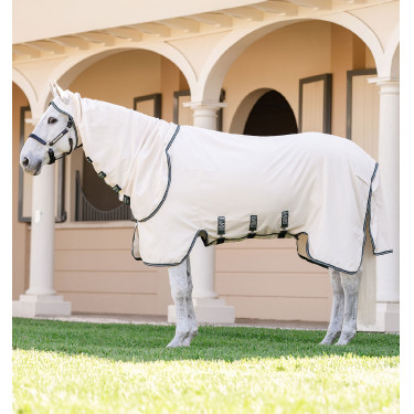 Cobertura integral Horseware Rambo Hoody XL 0g Tiza / verde cazador / plata Blanco Cobertura integral Horseware Rambo Hoody XL 0g Tiza / verde cazador / plata Blanco