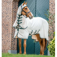 Cobertura integral Horseware Rambo Hoody 0g Verde / salvia