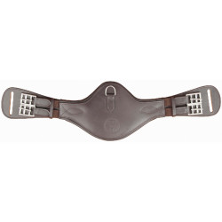 Cincha corta cuero T de T Havana oscuro Marrón