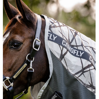 Cubre-moscas Horseware Amigo CamoFly 0g Estampado camuflaje / gris Cubre-moscas Horseware Amigo CamoFly 0g Estampado camuflaje / gris