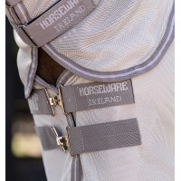 Cubre-moscas Horseware Amigo Bug Rug Petite 0g Plata / gris titanio / plata