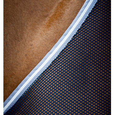 Camisa secante de malla Horseware Amigo 0g Marino / gris titanio / plata Camisa secante de malla Horseware Amigo 0g Marino / gris titanio / plata