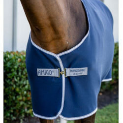 Camiseta secante Horseware Amigo Jersey 0g Marino / gris titanio / plata Azul marino