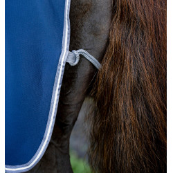 Camiseta secante Horseware Amigo Jersey 0g Marino / gris titanio / plata Azul marino