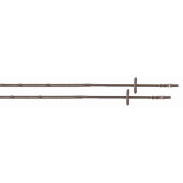 Riendas super grip con stops T de T Riendas super grip con stops T de T