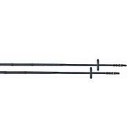 Riendas super grip con stops T de T Negro