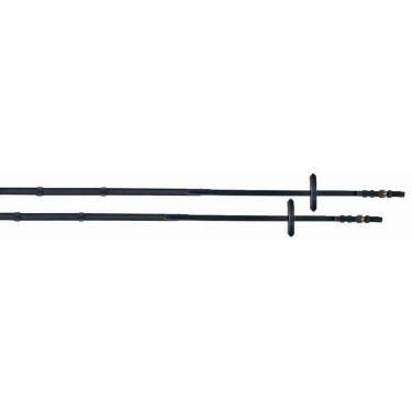 Riendas super grip con stops T de T Riendas super grip con stops T de T