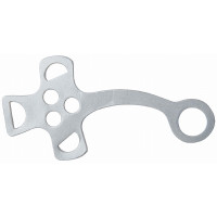 Hackamore T-stangen van T Plateado Gris Hackamore T-stangen van T Plateado Gris