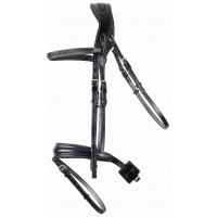 Cabezada testera anatomica Matisse T de T Marrón / blanco