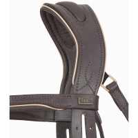 Cabezada testera anatomica Velzaquez T de T Marrón / beige