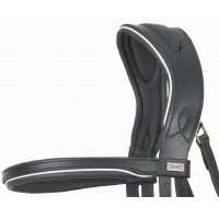 Cabezada testera anatomica Velzaquez T de T Marrón / beige