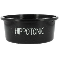 Cuenco de establo 5L Hippotonic Glitter Negro