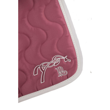 Mantilla Pénélope Classique Magenta / blanco Rosa
