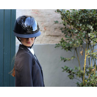 Galón desmontable para casco Lami-Cell Glossy Negro