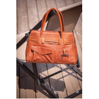 Bolso PENELOPE - Maelys - modelo grande Coñac Marrón Bolso PENELOPE - Maelys - modelo grande Coñac Marrón