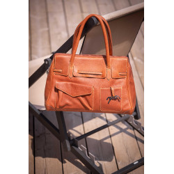 Bolso PENELOPE - Maelys - modelo grande Coñac Marrón Bolso PENELOPE - Maelys - modelo grande Coñac Marrón