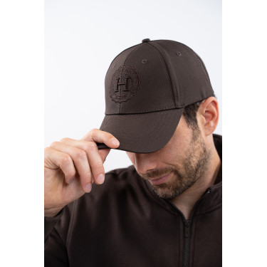 Gorra embajador softshell Harcour Cacao Marrón