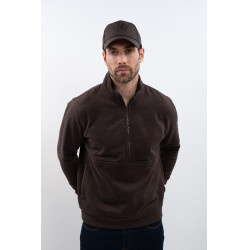 Gorra embajador softshell Harcour Cacao Marrón