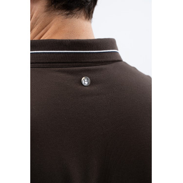 Polo Harcour Oscar hombre Cacao Marrón