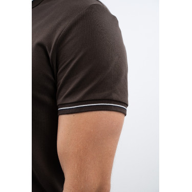 Polo Harcour Oscar hombre Cacao Marrón