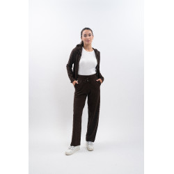 Jogging de punto Harcour Andrea Cacao Marrón