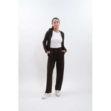 Jogging de punto Harcour Andrea Cacao Marrón