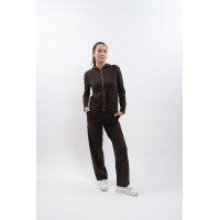 Jogging de punto Harcour Andrea Cacao Marrón