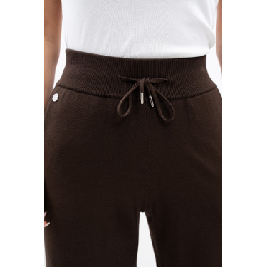 Jogging de punto Harcour Andrea Cacao Marrón