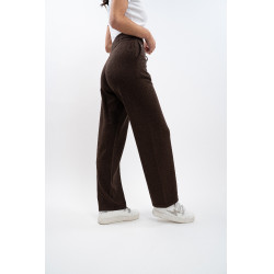 Jogging de punto Harcour Andrea Cacao Marrón