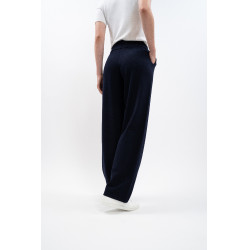 Jogging de punto Harcour Andrea Marino Azul marino