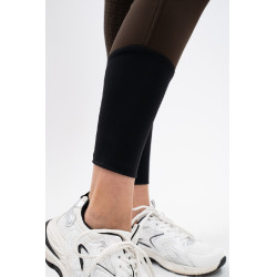 Pantalón polar de equitación Harcour Jaipur Cacao Marrón