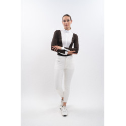Polo de competición Harcour Stella mujer Cacao Marr&amp;amp;amp;oacute;n
