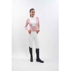 Polo de competición Harcour Stella mujer Peonía Rosa