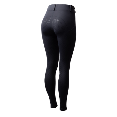 Leggings de invierno para mujer con grip integral Horze Dea Azul marino oscuro