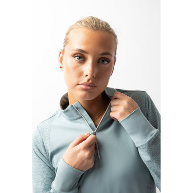 Camiseta térmica de entrenamiento Isadora B Vertigo Albahaca caliente Rosa