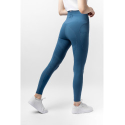 Legging térmico B Vertigo sin costuras con grip integral Leonora Titán Marino Azul marino