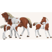 Figura Yegua Pinto Papo