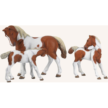 Figura Yegua Pinto Papo