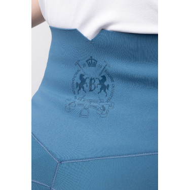 Legging térmico B Vertigo sin costuras con grip integral Leonora Titán Marino Azul marino