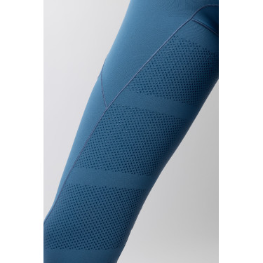 Legging térmico B Vertigo sin costuras con grip integral Leonora Titán Marino Azul marino